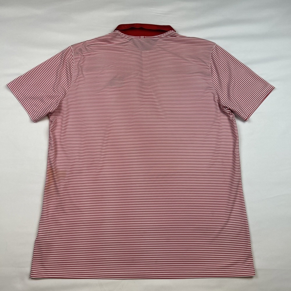Nike Golf Georgia Bulldogs Men's Polo Shirt Size XL Red White Striped UGA - Picture 6 of 6